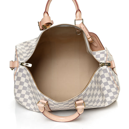 Louis Vuitton Damier Azur Keepall Bandouliere 45 5 of 10