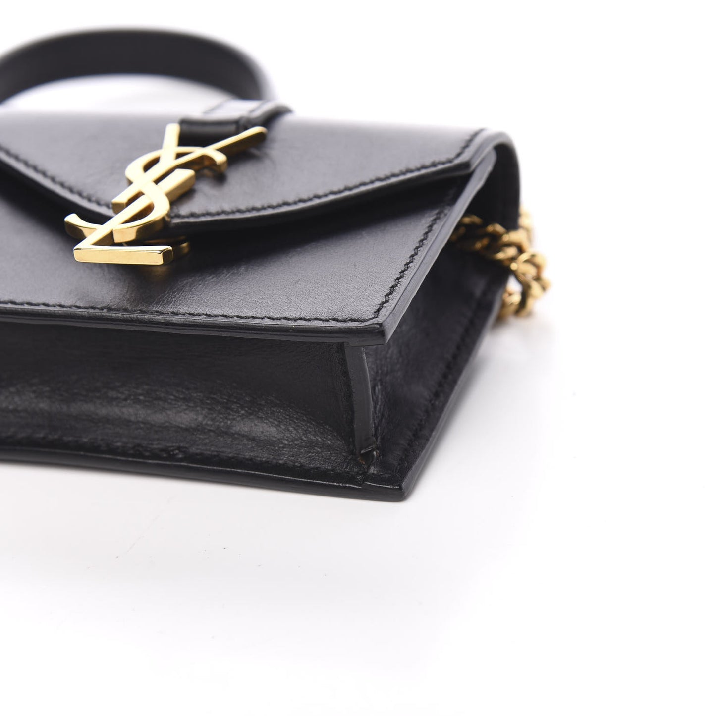 Calfskin Monogram Mini Candy Crossbody Black