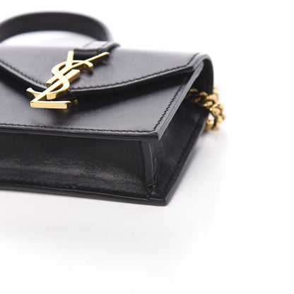 Saint Laurent Calfskin Monogram Mini Candy Crossbody Black 9 of 9