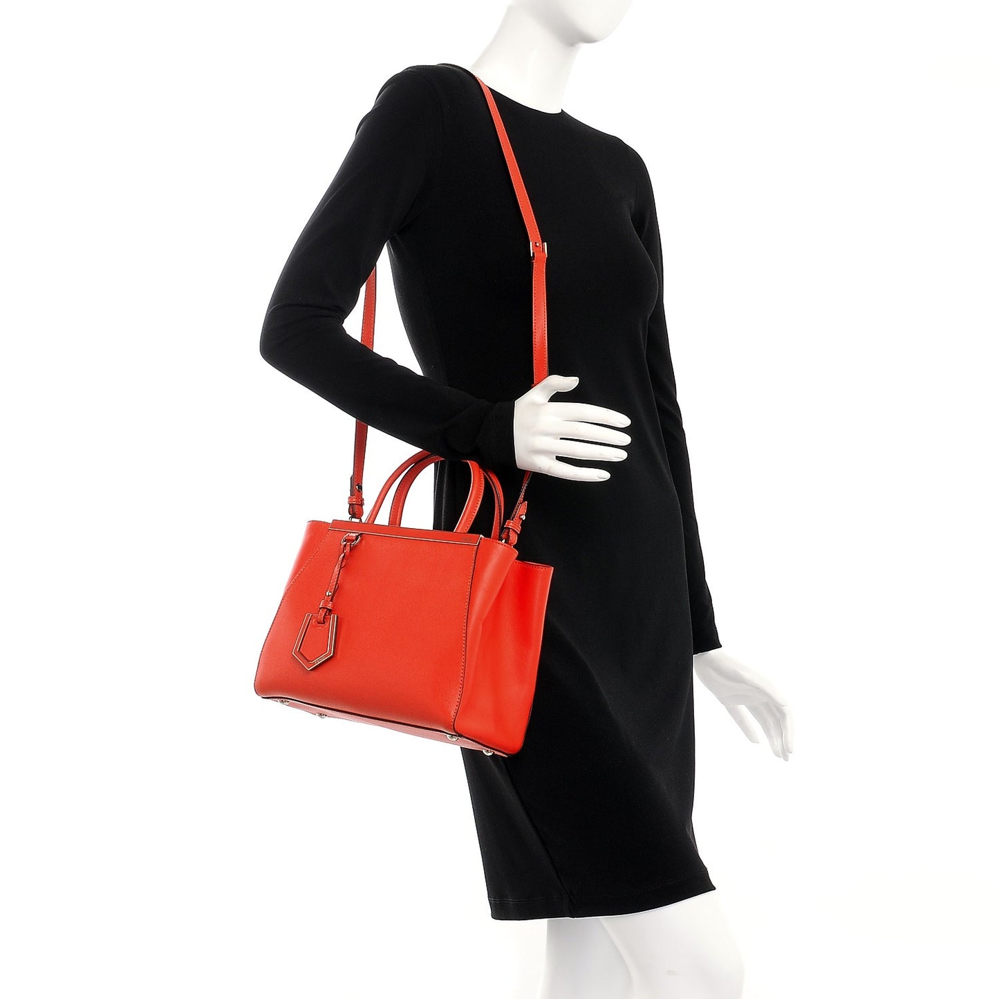 Vitello Elite Petite 2Jours Tote Papavero