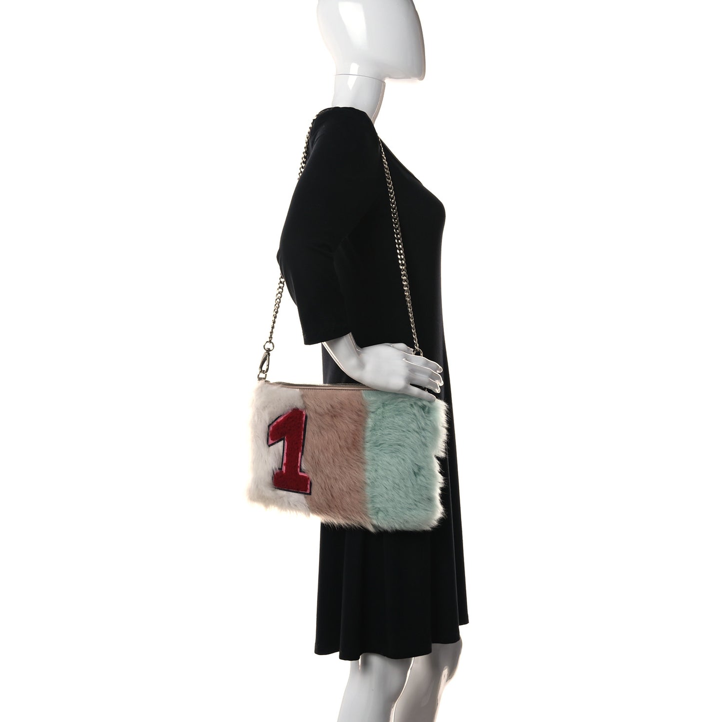 Montone Stripe Crossbody Avorio Cipria