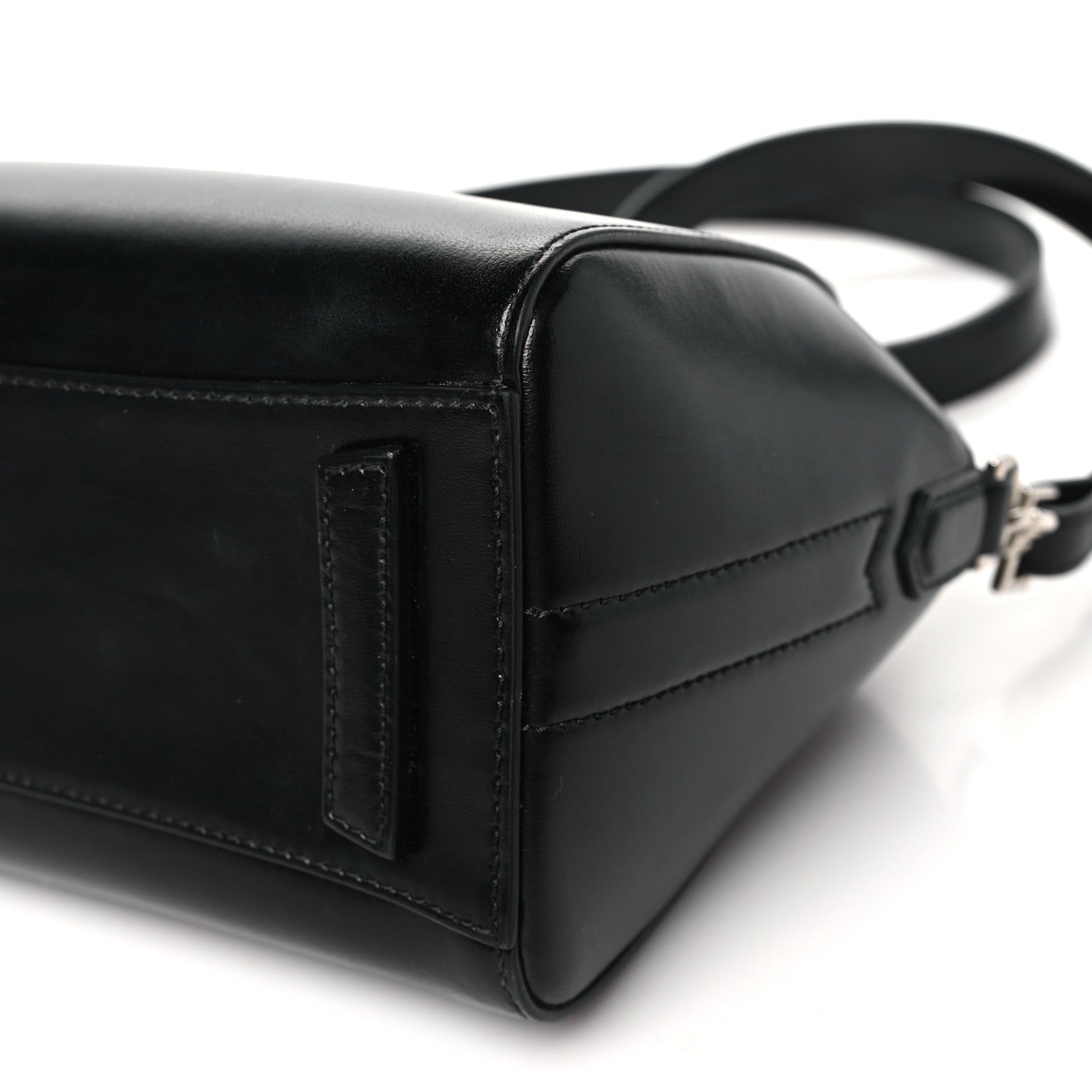 Givenchy Shiny Lord Calfskin Mini Antigona Black 10 of 13