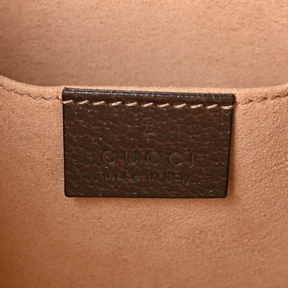 Gucci GG Supreme Monogram Web Ophidia Pouch Brown 6 of 10