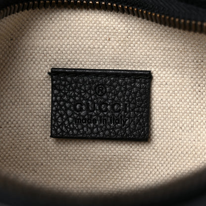 Gucci Grained Calfskin Small Logo Belt Bag Black 6 of 10