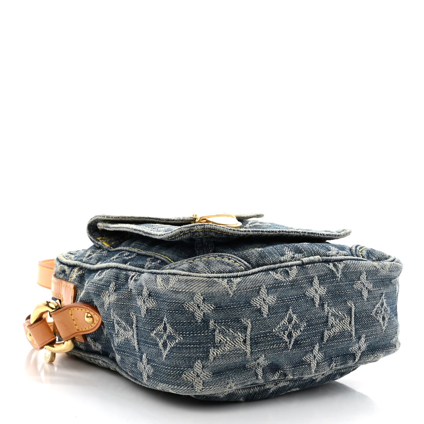 Denim Camera Bag Blue