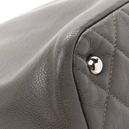 Chanel Caviar Timeless CC Soft Tote Dark Grey 17 of 18