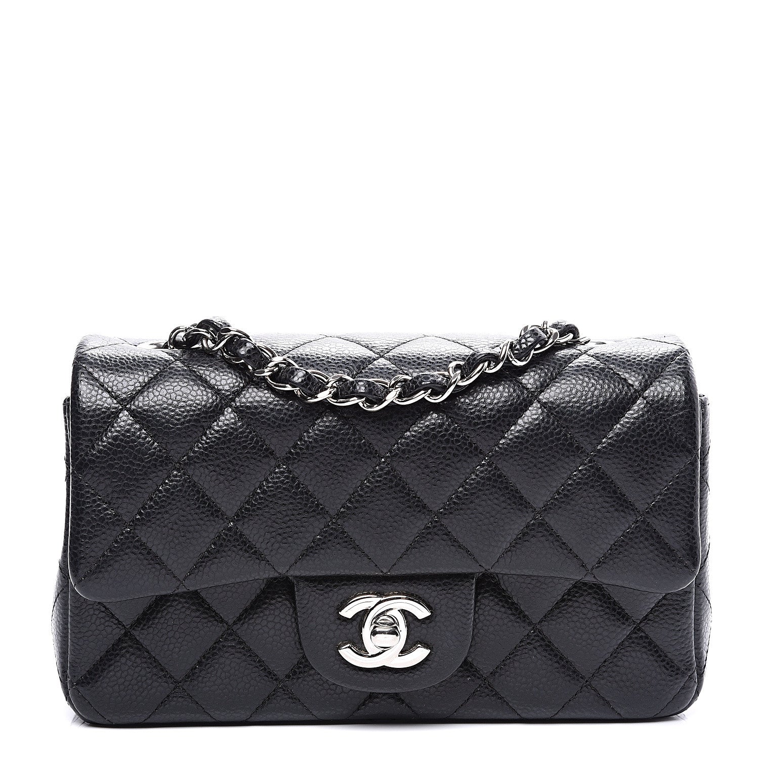 Chanel Caviar Quilted Mini Rectangular Flap Black 1 of 9