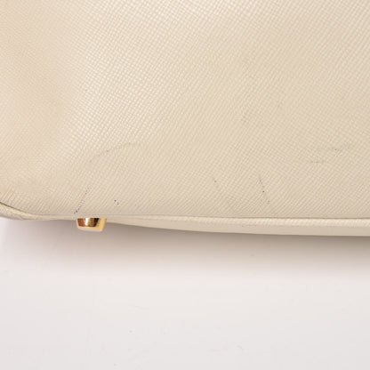 Prada Saffiano Lux Tote Bowler Talco 20 of 36