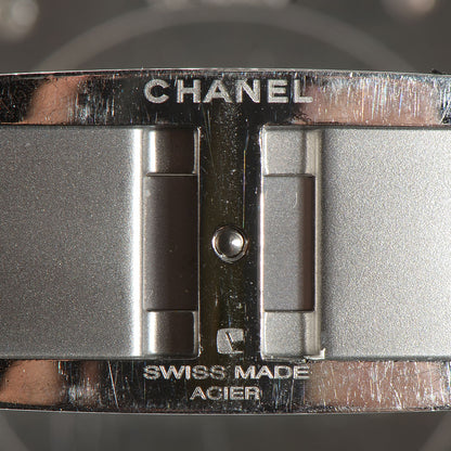 Chanel Stainless Steel Ceramic Diamond 42mm J12 Quartz Watch White 5 of 5