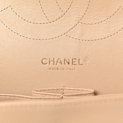 Chanel Caviar Quilted Jumbo Double Flap Beige Clair 6 of 13