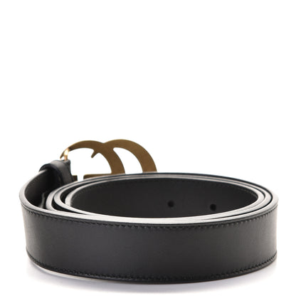 Gucci Calfskin Double G 30mm Belt 100 40 Black 7 of 11