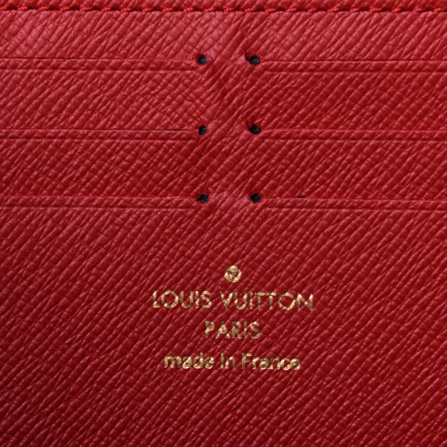 Monogram Retiro Zippy Wallet Cherry