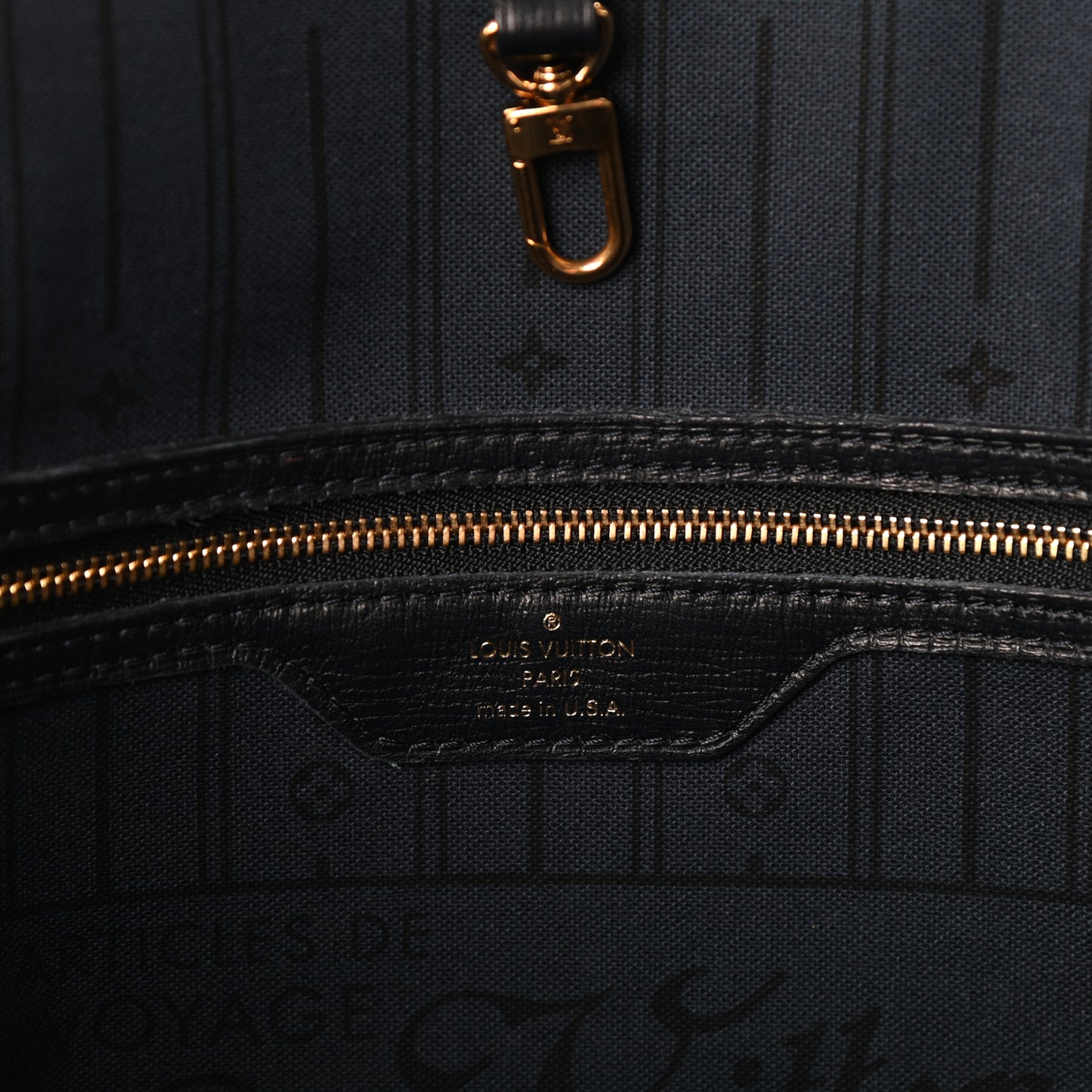 Monogram Idylle Neverfull MM Encre