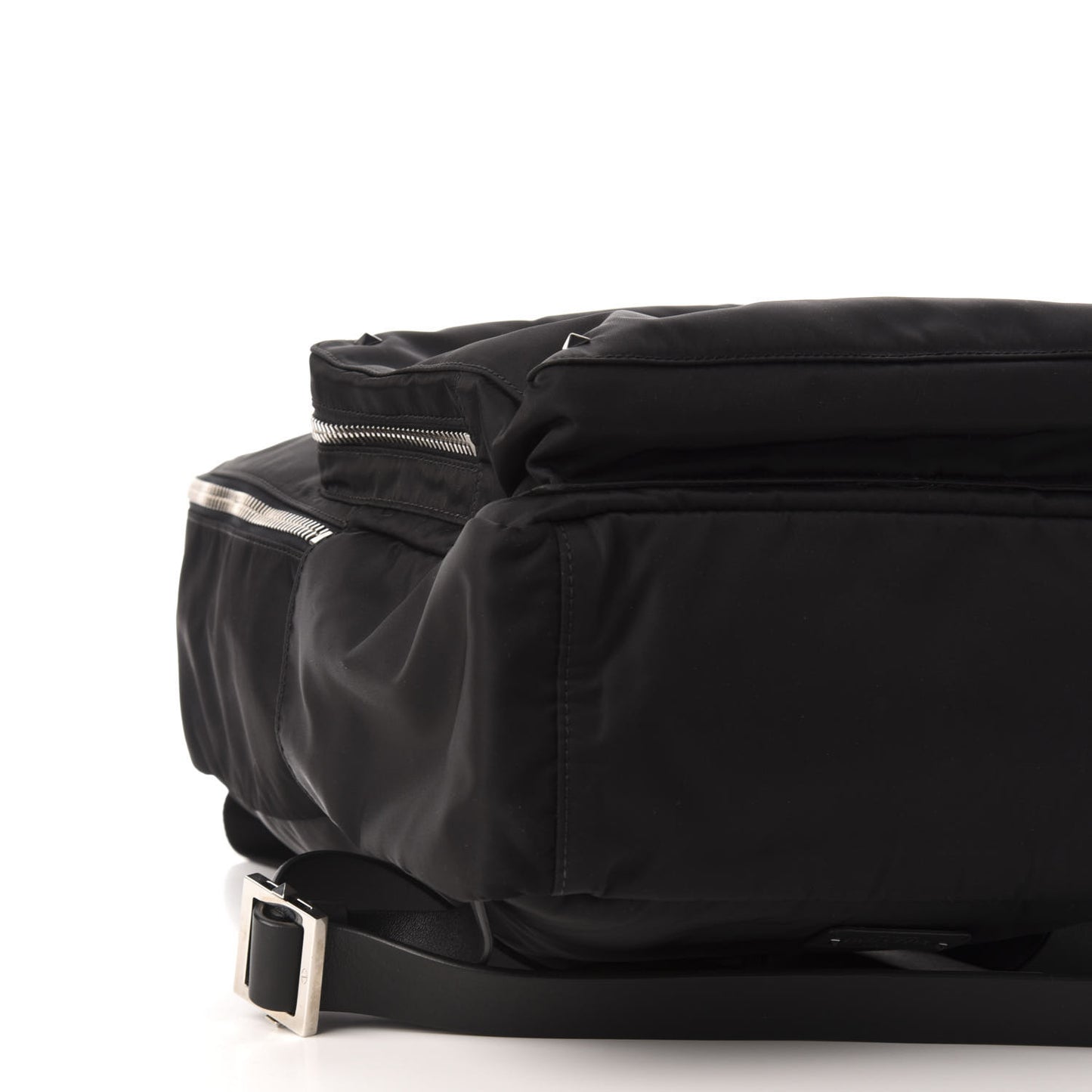 Nylon VLTN Rockstud Backpack Black