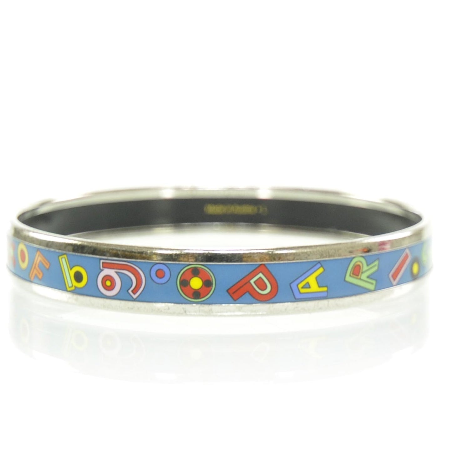 Enamel Narrow Tohu Bohu Bracelet Bleu
