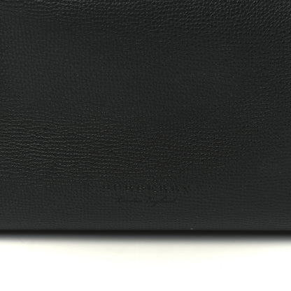 Burberry Grainy Calfskin Haymarket Check Medium Reversible Tote Black 11 of 20