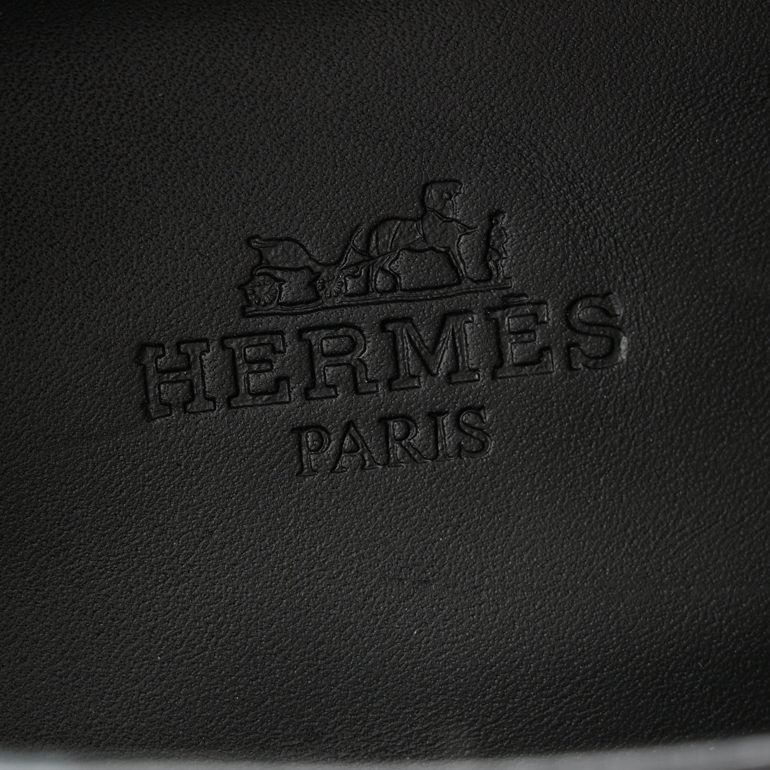 Hermes Glossed Calfskin First Oxford 36 Black 6 of 9