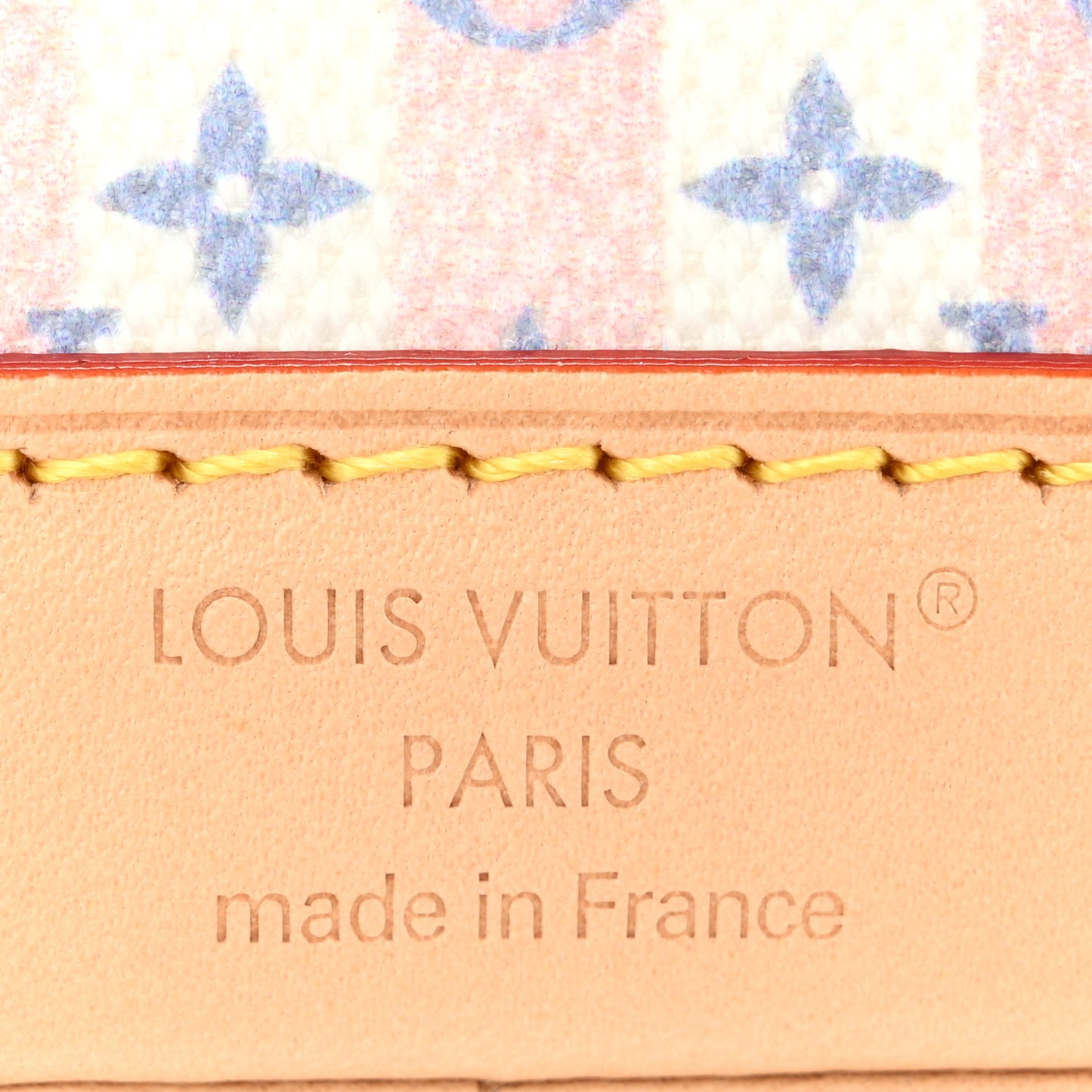 Minigram LV Stamp Nano Noe Blue
