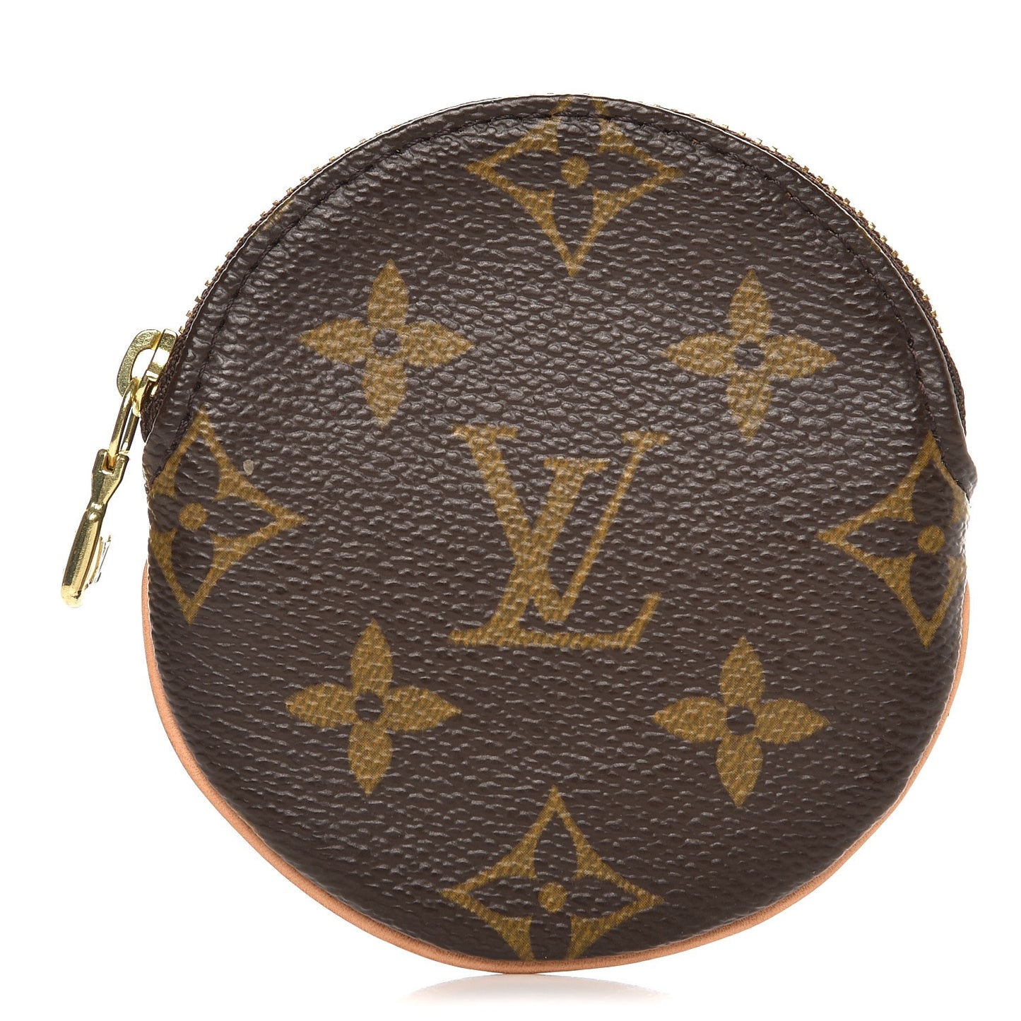 Monogram Round Coin Purse