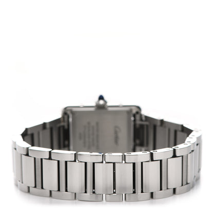 Cartier Stainless Steel 24mm Tank Solo Quartz Watch 3 of 5