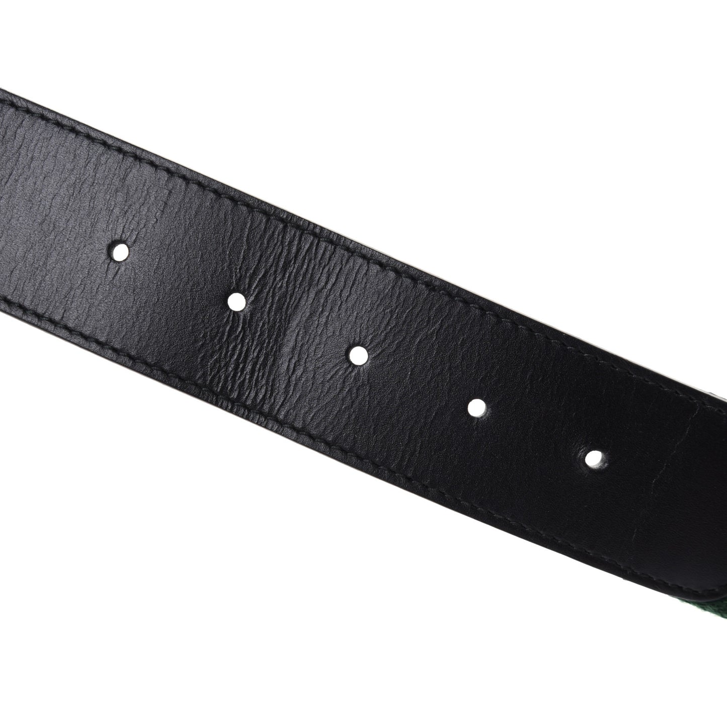 Calfskin Web Interlocking G Belt 100 40 Black