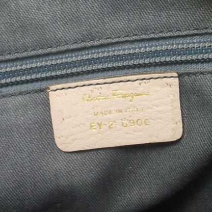 FASHIONPHILE SALVATOREFERRAGAMOWhiteLeathershoulderbag 6 of 9