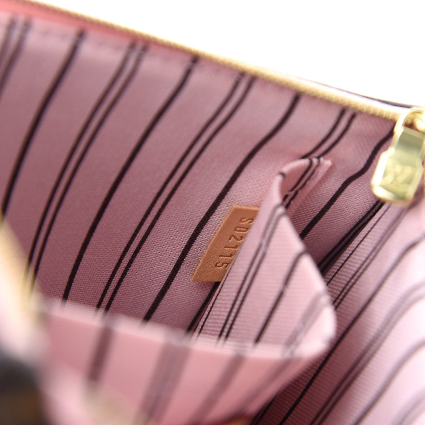 Monogram Neverfull MM GM Pochette Rose Ballerine