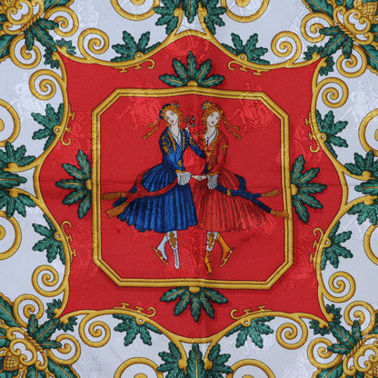 Hermes Silk Joies D Hiver Scarf 90 1 of 5