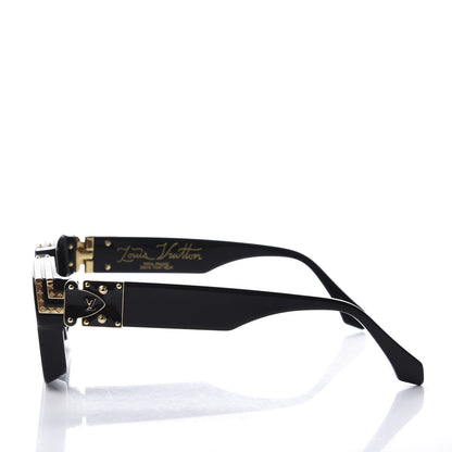 Louis Vuitton Acetate 1.1 Millionaires Sunglasses Z1165W Black 3 of 9