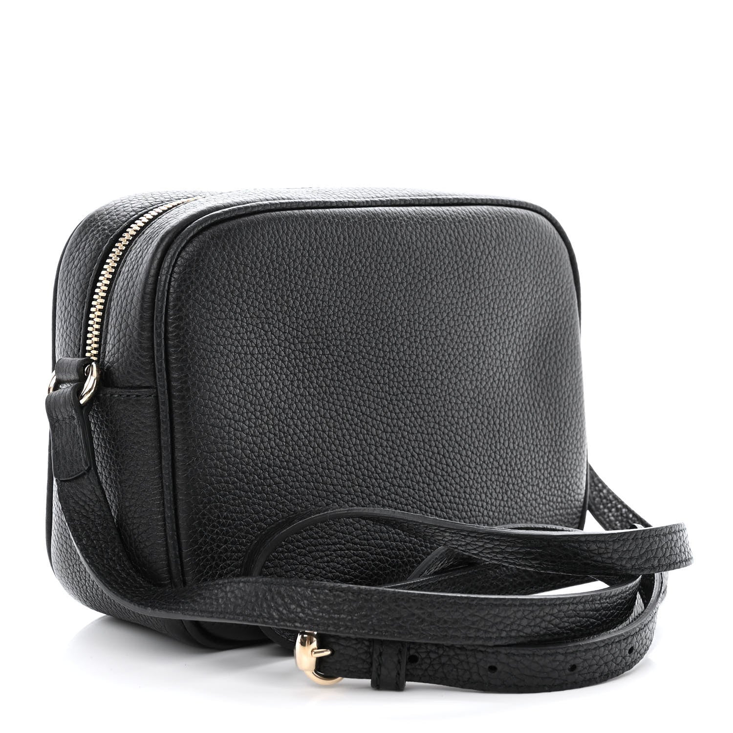 Gucci Pebbled Calfskin Small Soho Disco Bag Black 3 of 10