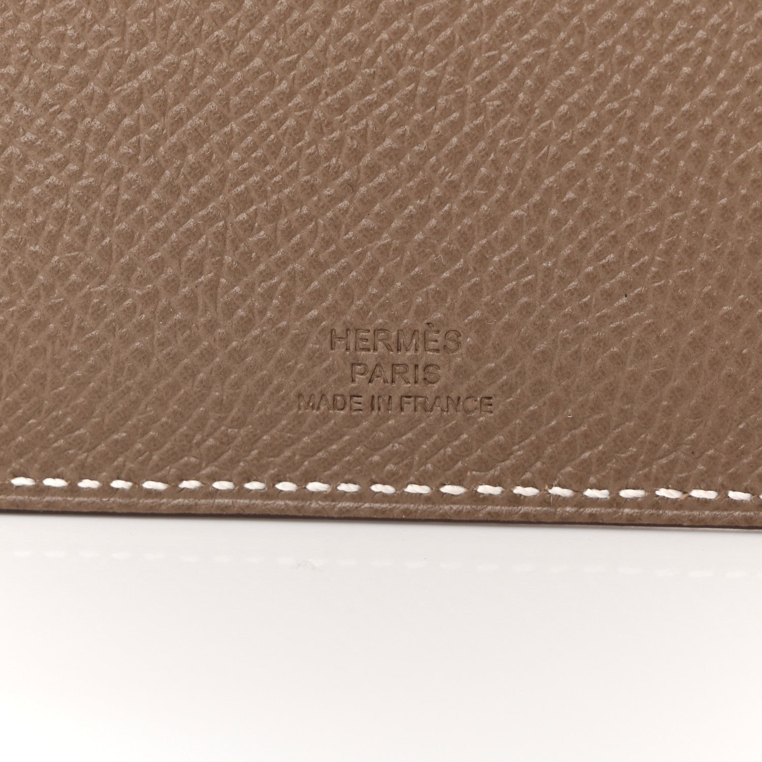 Hermes Epsom Tarmac PM Passport Holder Etoupe 7 of 8