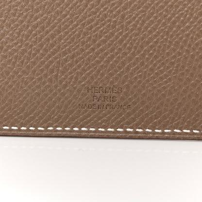 Hermes Epsom Tarmac PM Passport Holder Etoupe 7 of 8