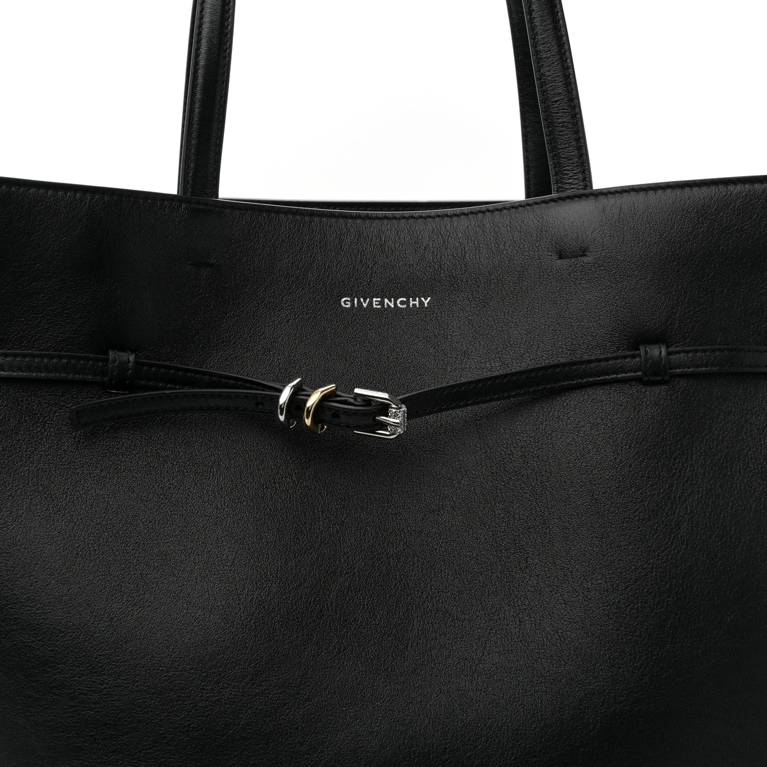 Givenchy Calfskin Voyou Large North South Tote Black 7 of 9