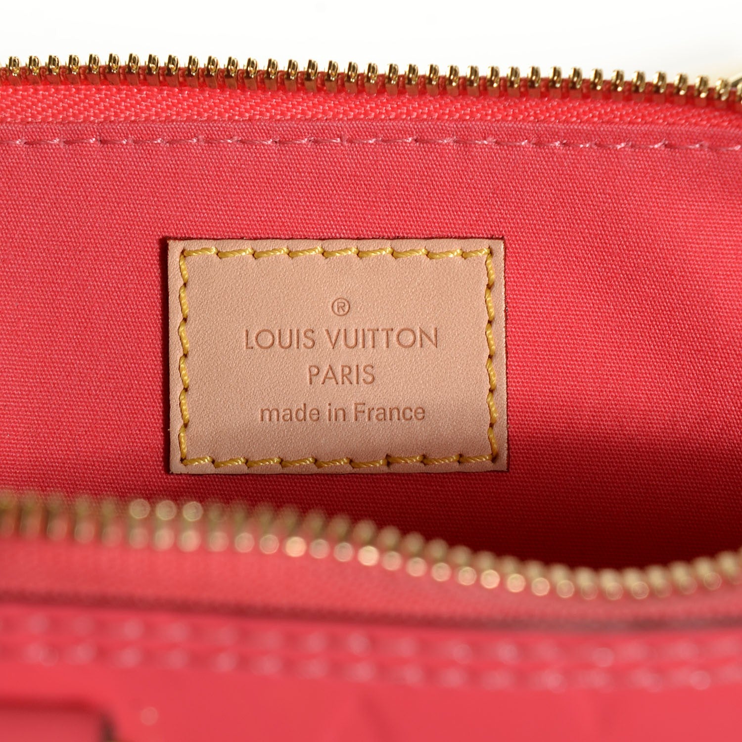 Louis Vuitton Vernis Alma BB Rose Litchi 6 of 7
