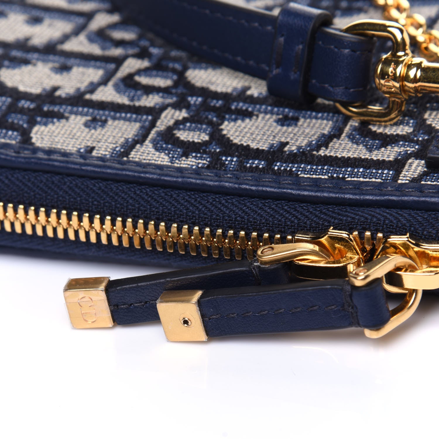 Christian Dior Oblique 30 Montaigne Phone Holder Blue 12 of 12