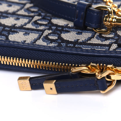 Christian Dior Oblique 30 Montaigne Phone Holder Blue 12 of 12