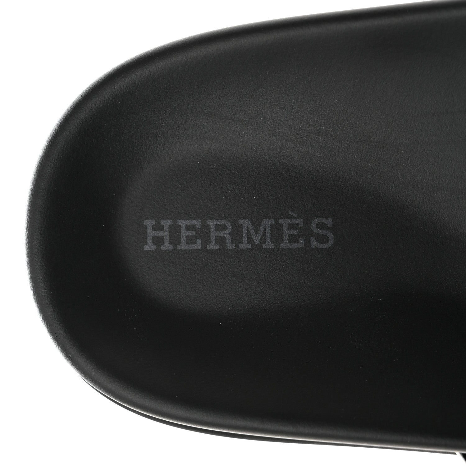 Hermes Techno Fringed H Canvas Caflskin Womens Chypre Sandals 39 Prunoir Black 7 of 9