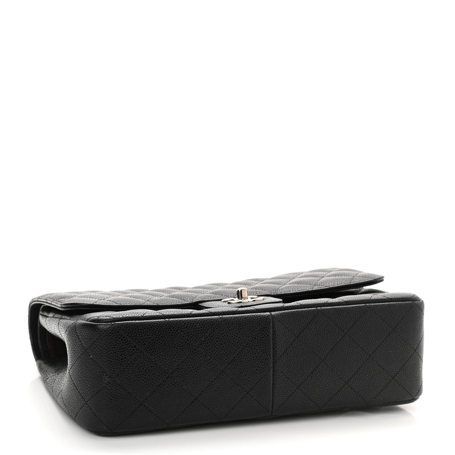Chanel Caviar Quilted Jumbo Double Flap Black 4 of 11