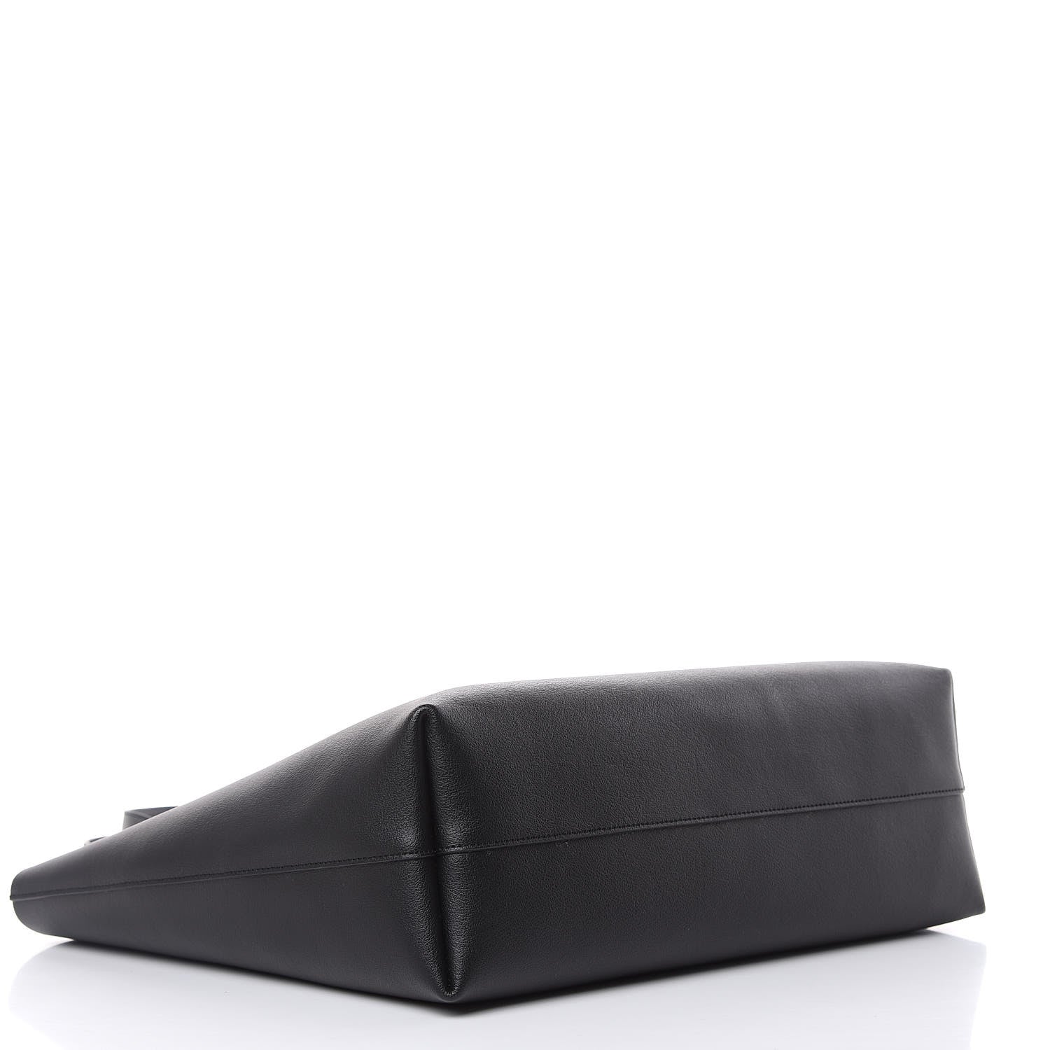 Saint Laurent Calfskin Large Shopping Tote Black 4 of 10