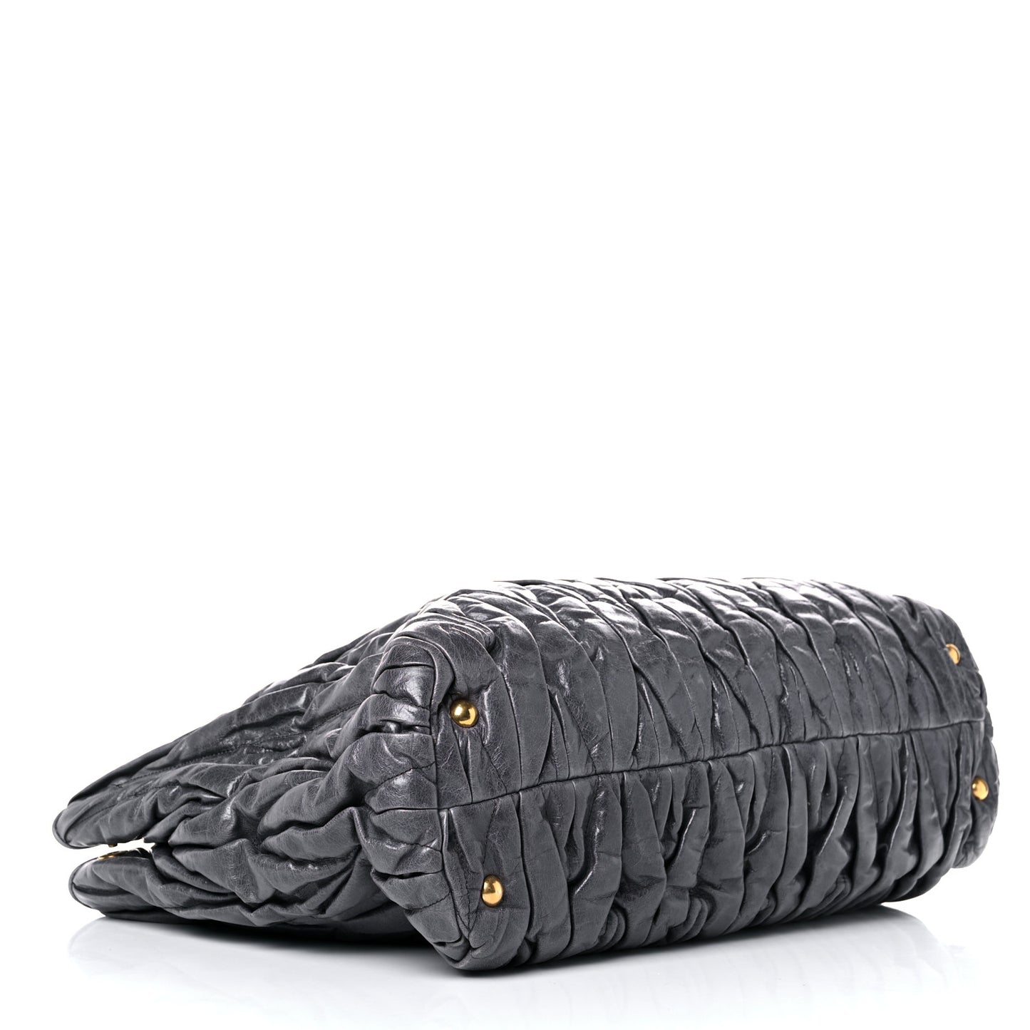 Nappa Matelasse Shopping Tote Prugna