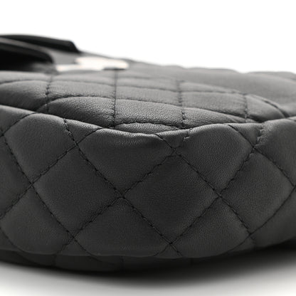 Chanel Calfskin Quilted Ultra Pocket Camera Case Black 10 of 11