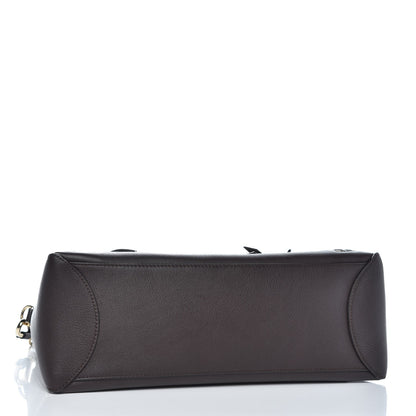 Chloe Calfskin Medium Faye Day Shoulder Bag Carbon Brown 5 of 7