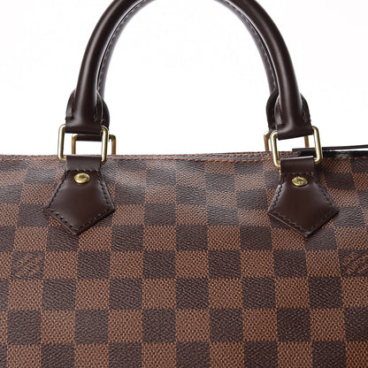 Louis Vuitton Damier Ebene Speedy 30 8 of 12