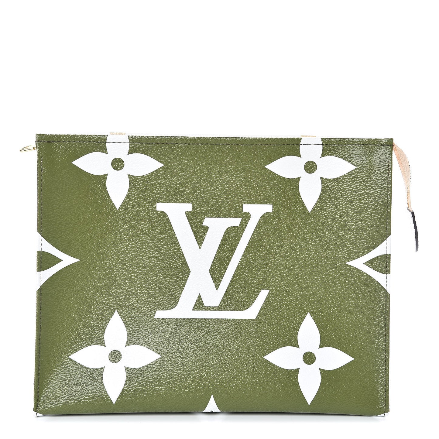 Monogram Giant Toiletry Pouch 26 Kaki