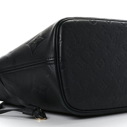 Louis Vuitton Empreinte Monogram Giant Neverfull MM Black 8 of 9