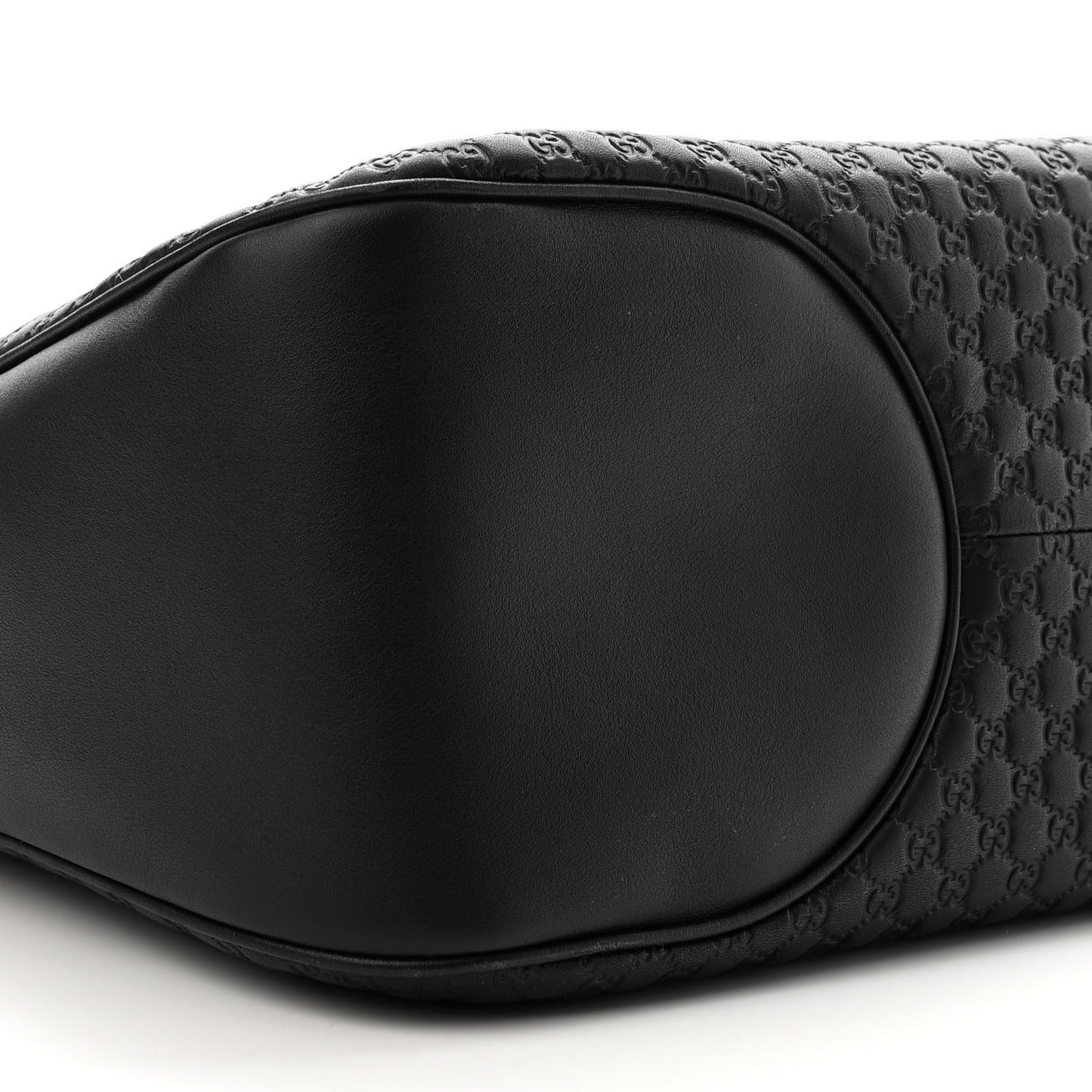Microguccissima Shoulder Bag Black