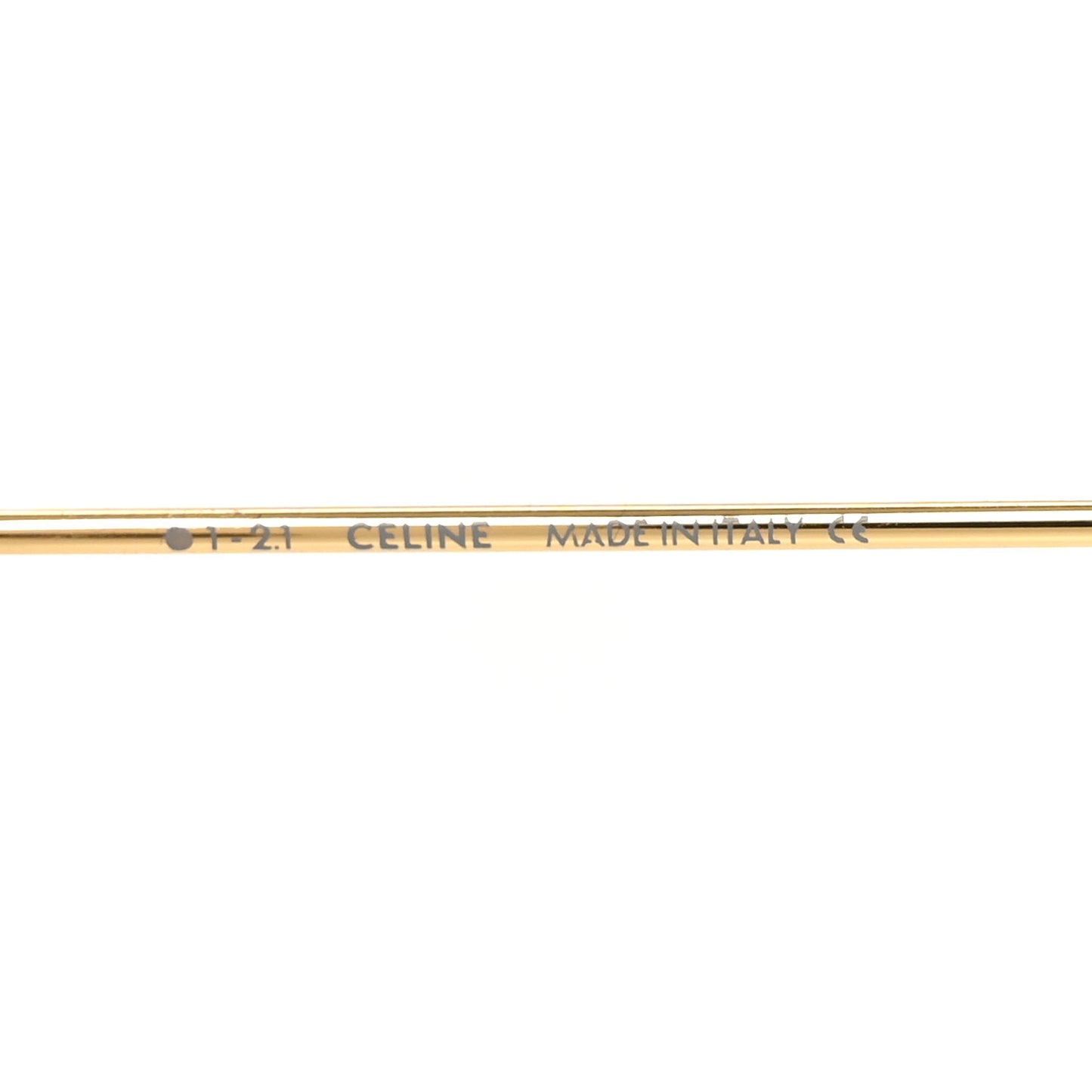 Metal Frame Aviator Sunglasses CL40062U Gold