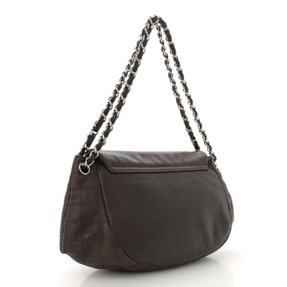 Chanel Caviar Large Half Moon Flap Brown 3 of 12