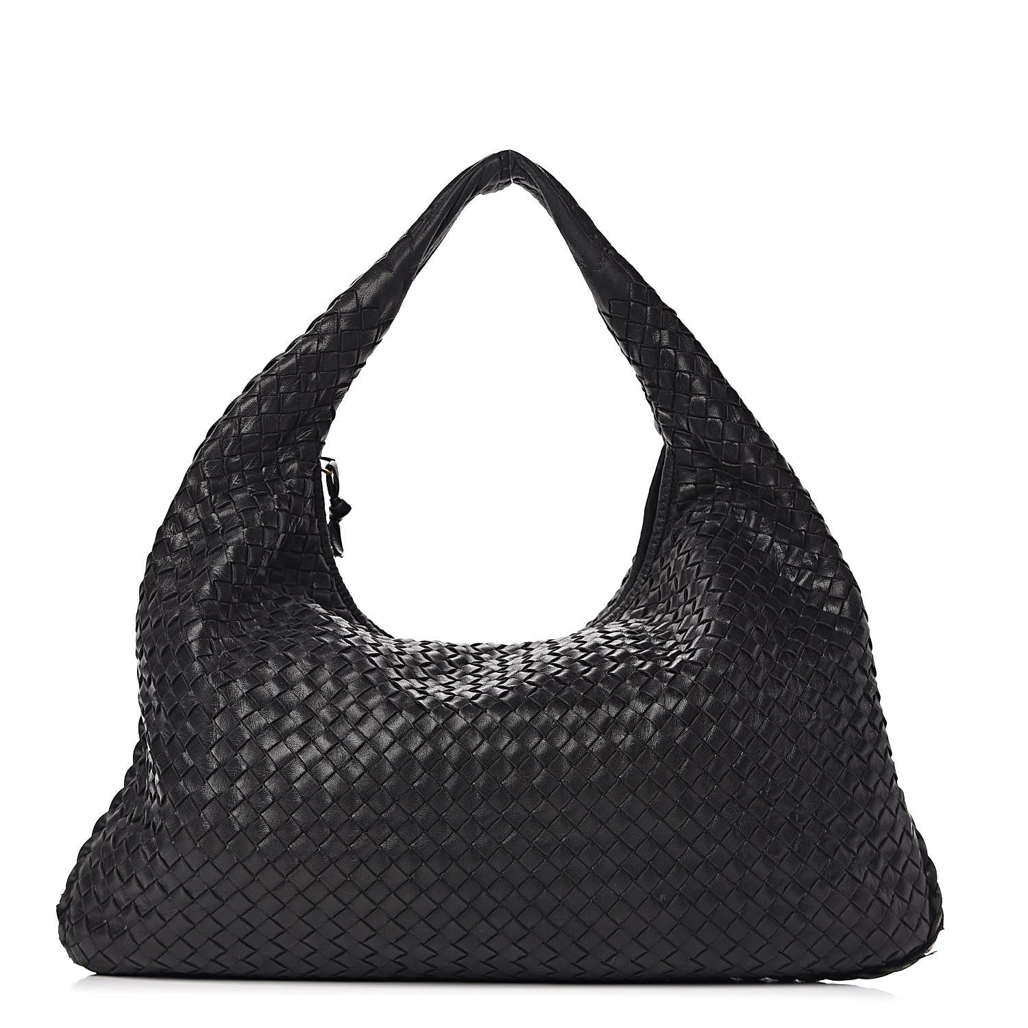 Bottega Veneta Nappa Intrecciato Large Veneta Hobo Black 1 of 15