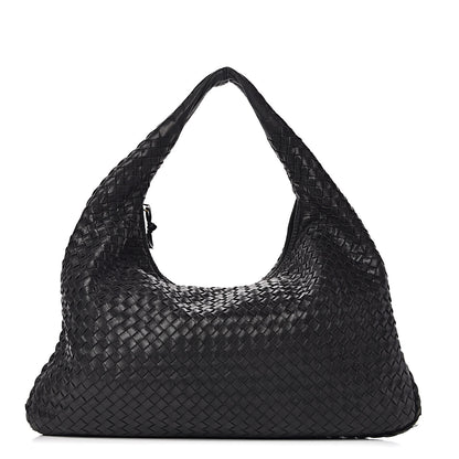 Bottega Veneta Nappa Intrecciato Large Veneta Hobo Black 1 of 15